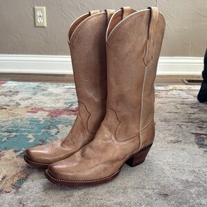 Classic Tan Western Boots